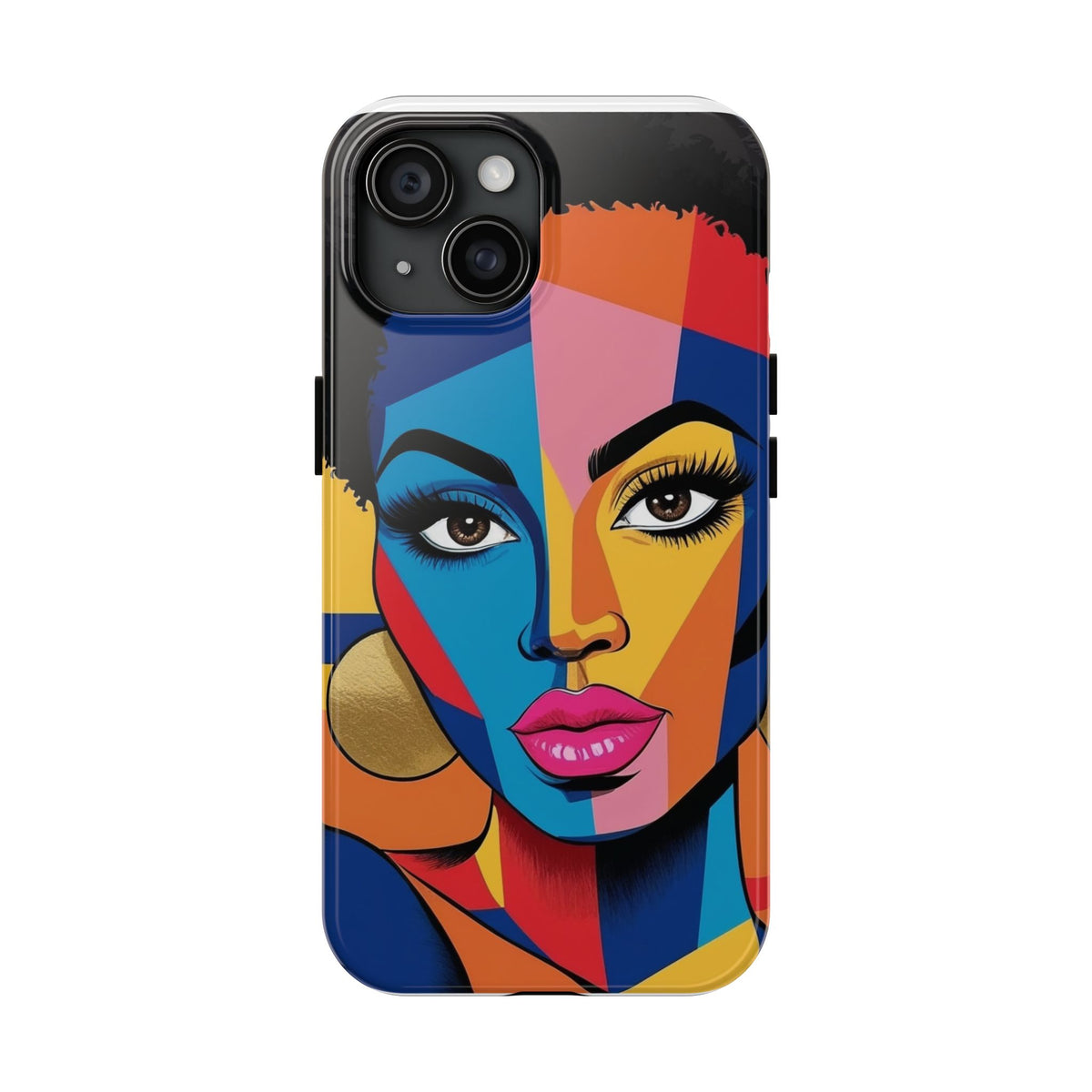 Black Woman Tough Phone Case
