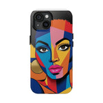 Black Woman Tough Phone Case