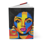 Black Woman Hardcover Journal