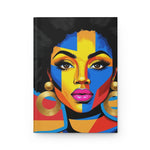 Black Woman Hardcover Journal