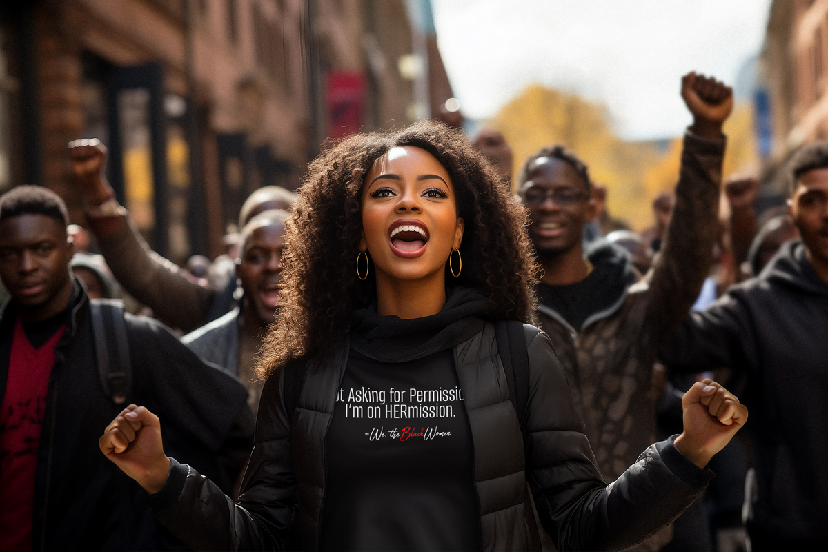 Empowerment Tee - Not Asking for Permission On HERmission!