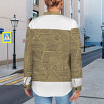 Geometric Pattern Blouse