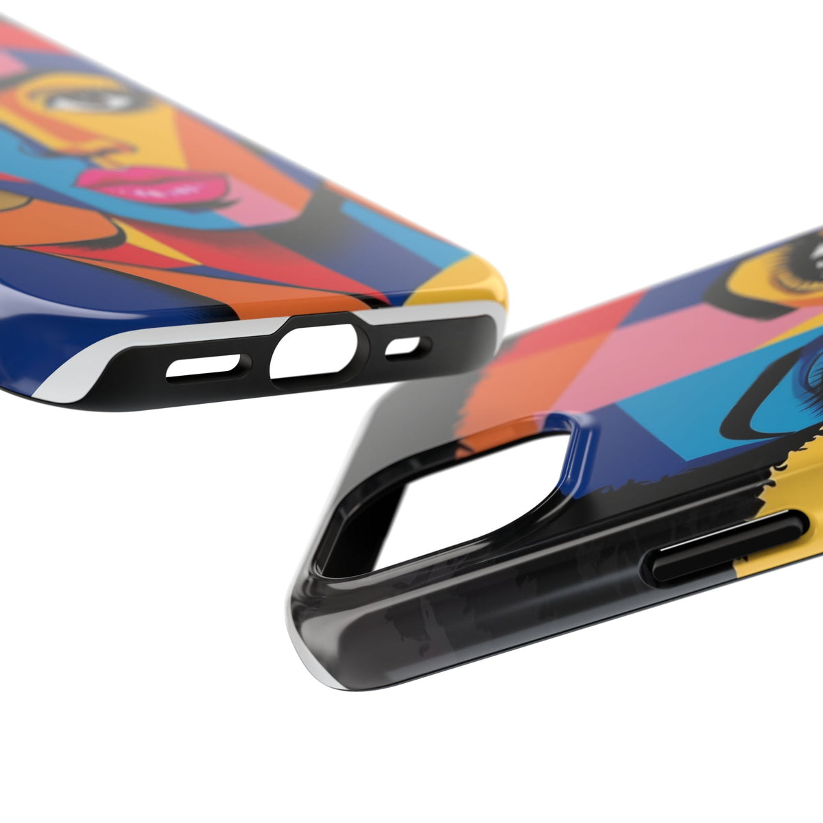 Black Woman Tough Phone Case