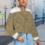 Geometric Pattern Blouse