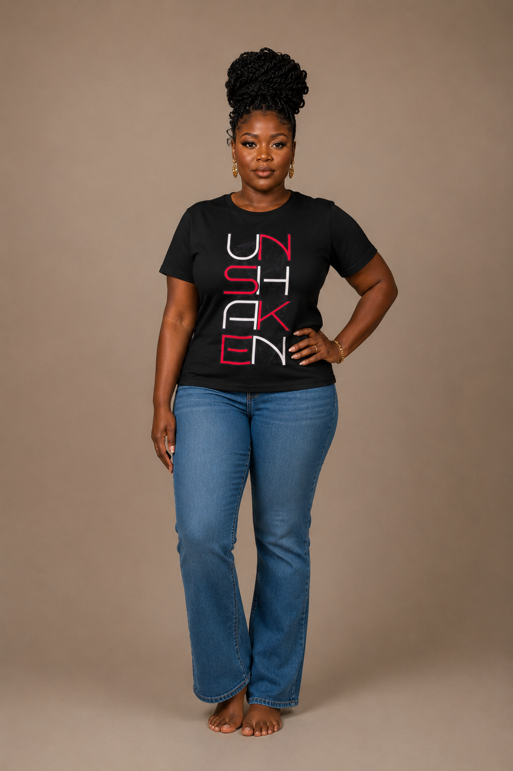 Unshaken T-Shirt | Vintage Design